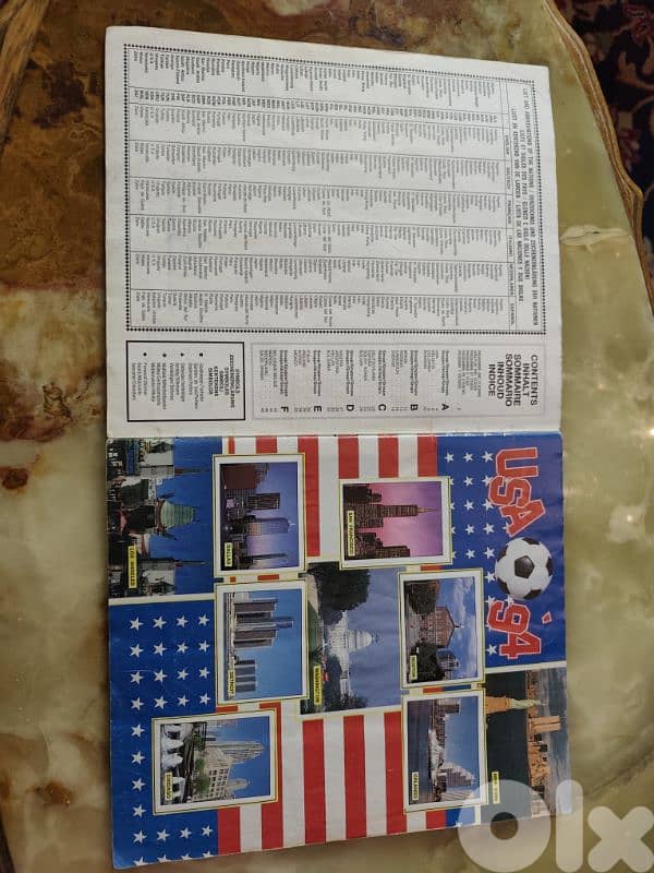 Panini world cup usa 94 with all football player cards 1