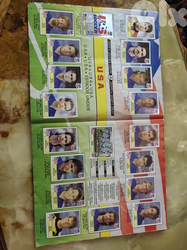 Panini world cup usa 94 with all football player cards 3