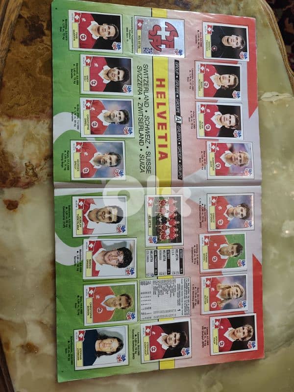 Panini world cup usa 94 with all football player cards 4