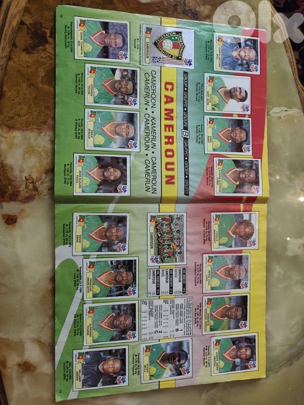 Panini world cup usa 94 with all football player cards 9