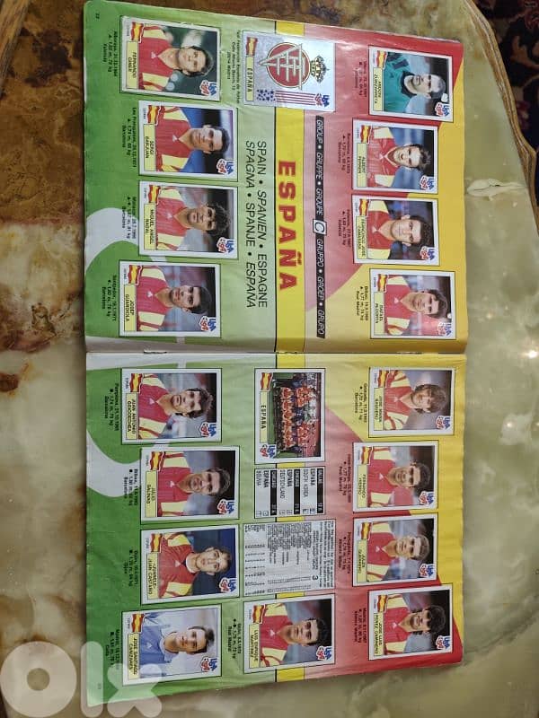 Panini world cup usa 94 with all football player cards 12