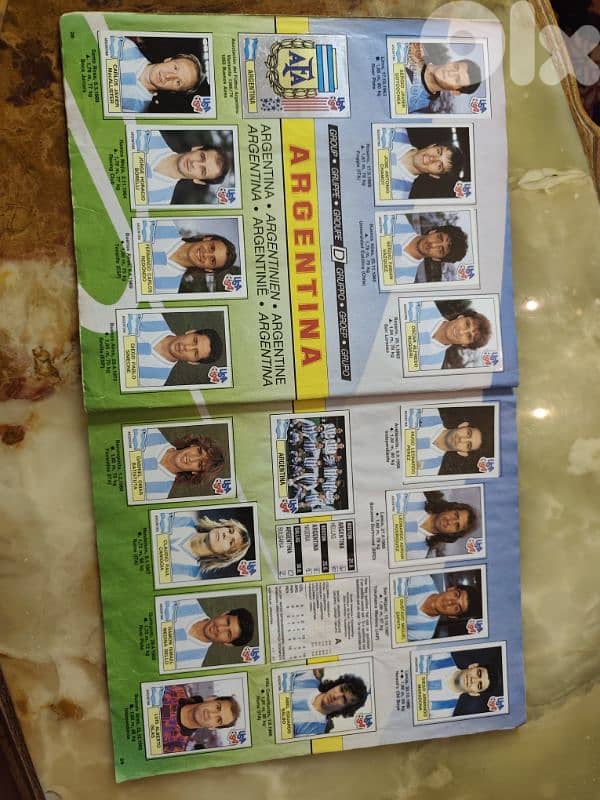 Panini world cup usa 94 with all football player cards 15