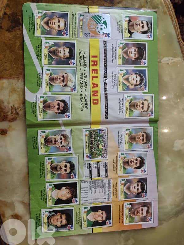 Panini world cup usa 94 with all football player cards 19