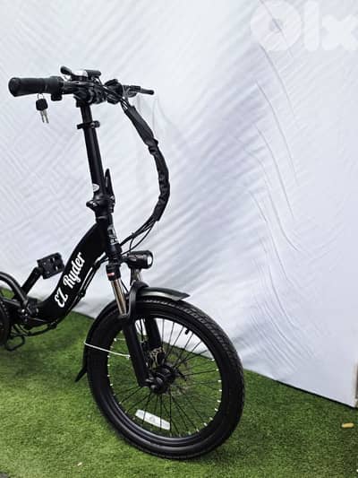 Electric foldable city bike
