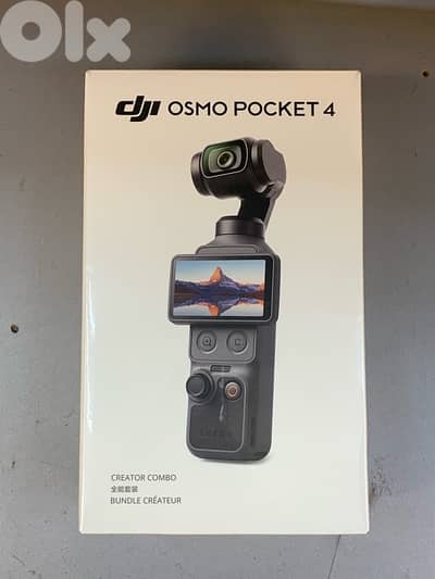 dji osmo pocket 4 creator combo