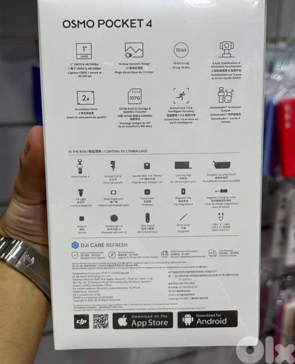 Dji Osmo Pocket 4 Creator Combo 1