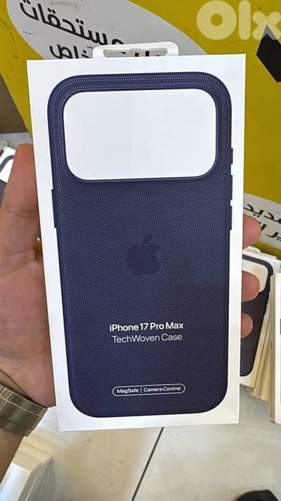 Apple Techwoven Case 17 pro Max blue