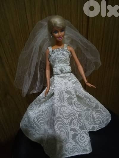 Barbie Target Exclusive BRIDE Mattel Rare Great doll bend legs+Shoes