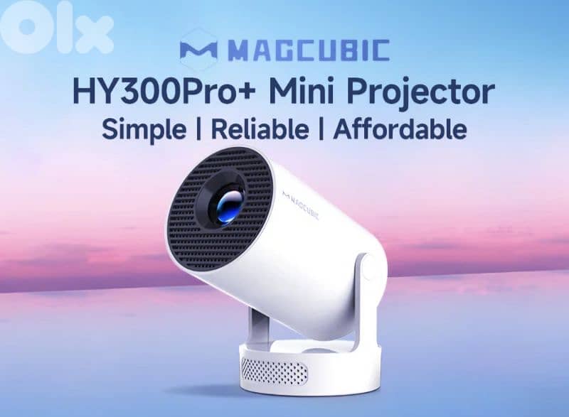 MAGCUBIC HY300 Pro+ Projector with Built-in 5W Speaker, 11