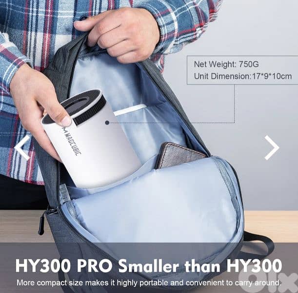 Magcubic HY300 Pro 4K Projector-Android 11, Dual WiFi6, 260 ANSI,BT5.0 12