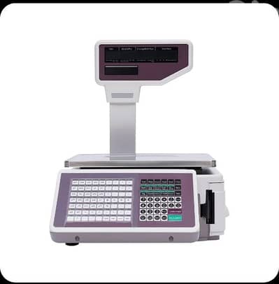 label barcode scale ميزان باركود