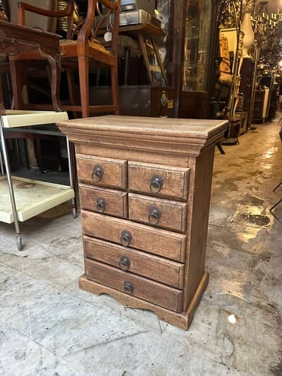 vintage commode antique كومود خشب اطراني انتيك ولا اروع مميزة جداا