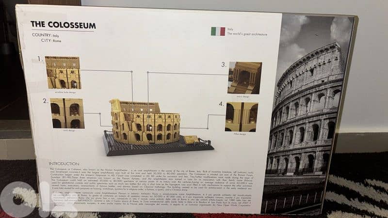 the colloseum lego 1