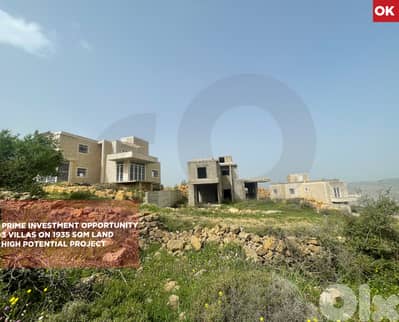 3 Villas/prime location/SEA VIEW/Bhamdoun, Aley/بحمدون/ REF#OK135894 !