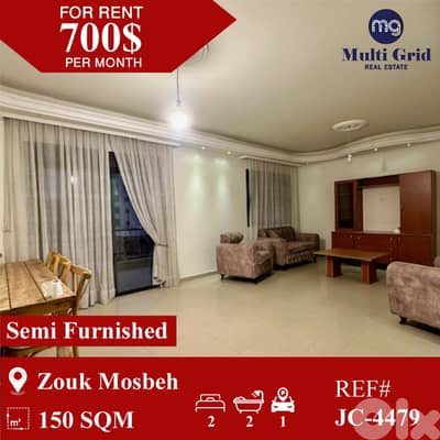 JC-4479 / Apartment for Rent in Zouk Mosbeh, شقة للايجار في زوق مصبح