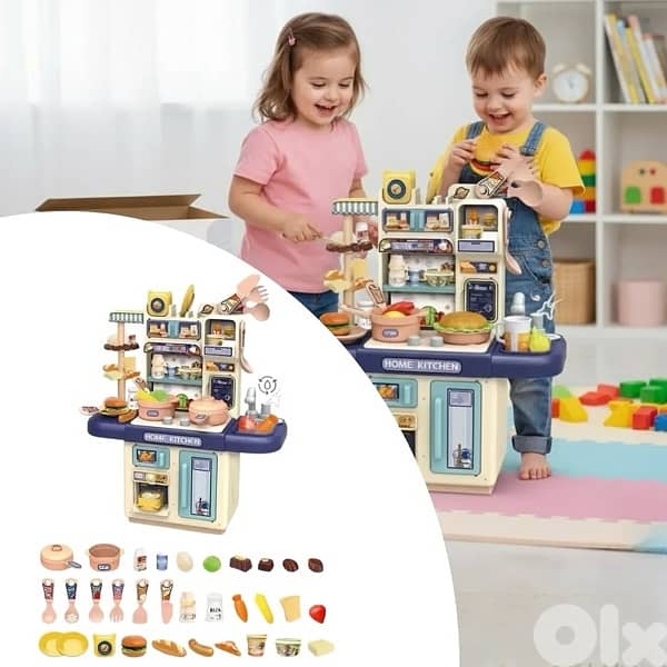kids kitchen toy set 24 pcs 1