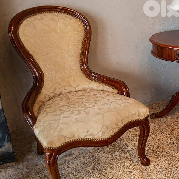 2 antique louis Phillipe chairs 1