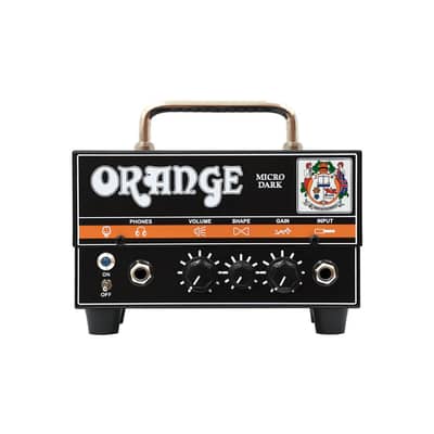 Orange Micro Dark 20W Hybrid Guitar Amp Head with High-Gain Preamp & C