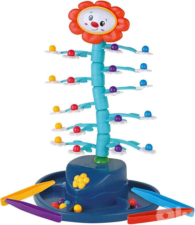 Electric Rotating Sunflower Fun and Educational Family Party Game for 3