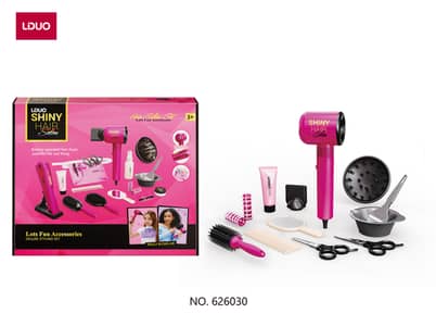 Hair Dryer Styling Play Set For Girls