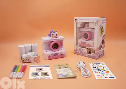 Kids Camera Instant Print, Christmas Birthday Gifts Toys Camera for Gi