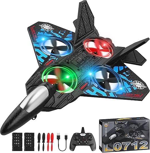 RC Aeroplane 2.4GHz Remote Controlled L0712 Quadcopter Floating Fighte 1