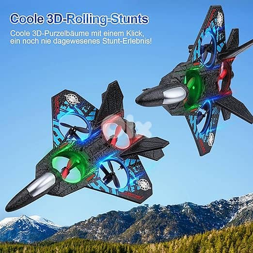 RC Aeroplane 2.4GHz Remote Controlled L0712 Quadcopter Floating Fighte 5