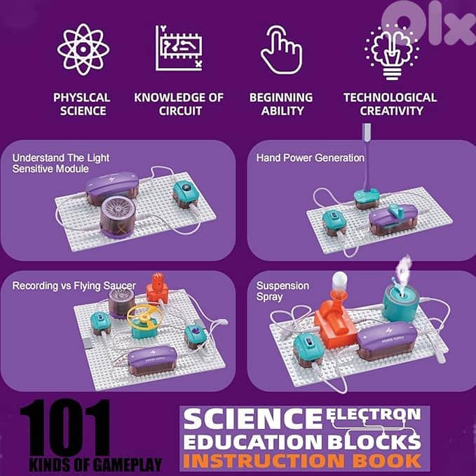 Science Kits for Kids, STEM Kits for Kids, Electronics Exploration Kit 14
