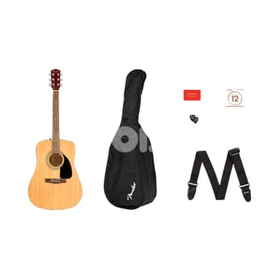 Fender 0971210721 FA-115 Dreadnought Acoustic Guitar Pack