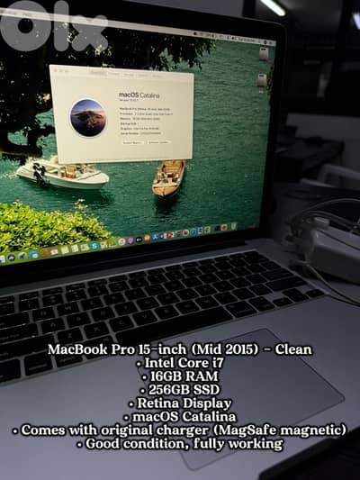 MacBook Pro 15-inch (Mid 2015) – Clean