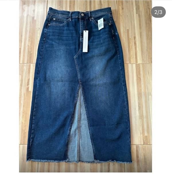 Nicole Miller Denim skirt jeans 1