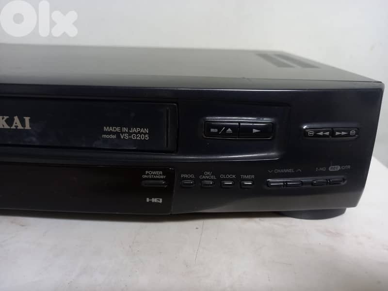 Akai VS-G205 VHS video recorder multi-system made in Japan without rem 1