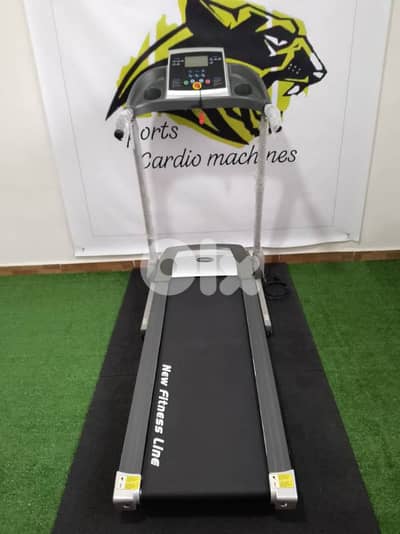 Treadmill 2.0HP motor power, Model New Fitness line , max weight 120KG
