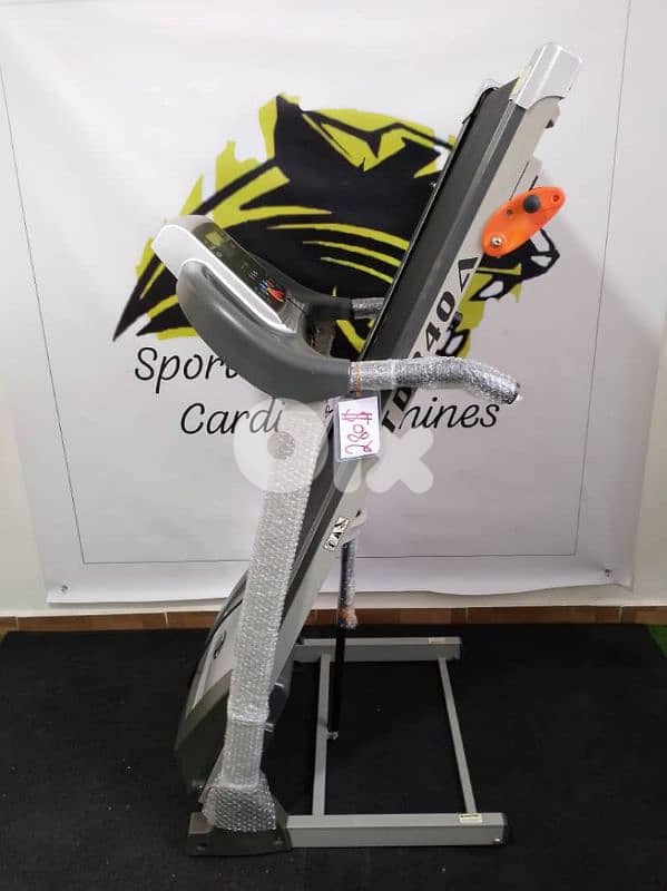 Treadmill 2.0HP motor power, Model New Fitness line , max weight 120KG 2