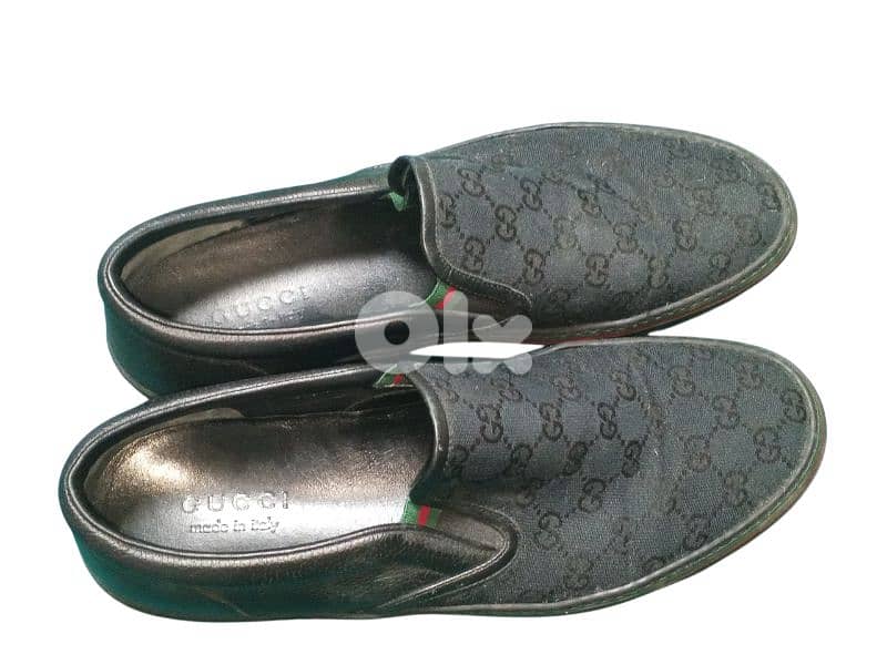 original leather Gucci moccasin tennis 1977 old money 1