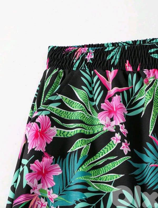 New Casual Woman Loose Summer Beach Short 4