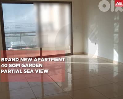 Partial Sea View/Qmatiye, Aley/القماطية/GARDEN 40 SQM REF#AE135903 !
