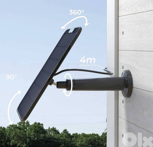 Reolink solar panel 2 (5.8 W) Designed for Type-C reolink cameras. 5