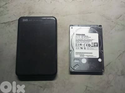 HDD with Enclosure