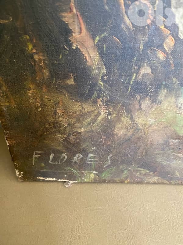 old painting signed. 71 x58 cm 1