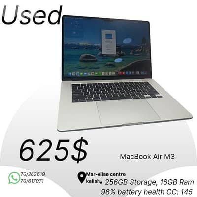 apple MacBook air m3