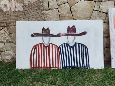 new painting from a lebanese artist