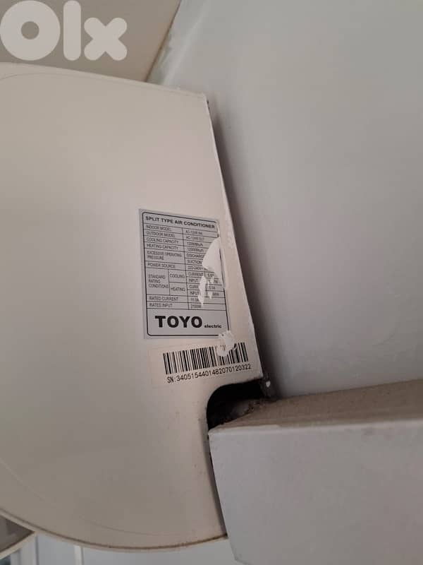 Toyo 12,000 BTU 1