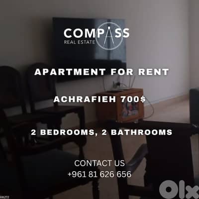 APARTMENT FOR RENT IN ACHRAFIEH