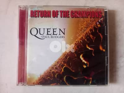 Queen + Paul Rodgers "Return of the Champions" 2 CD live album
