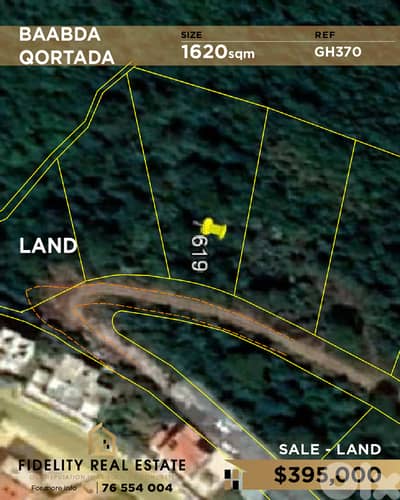 Land for sale in Baabda GH370 أرض للبيع في بعبدا