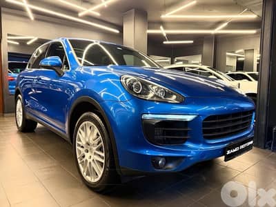 Porsche Cayenne S 2017 (Blue – Premium Spec)