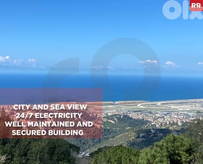 Fully furnished , sea view, Shemlan - Aley/ شملان، عاليه REF#RR133394