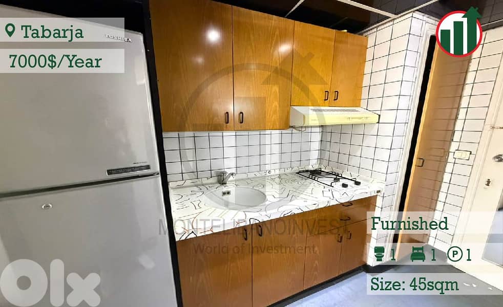 Furnished Chalet for rent in Tabarja !! 3