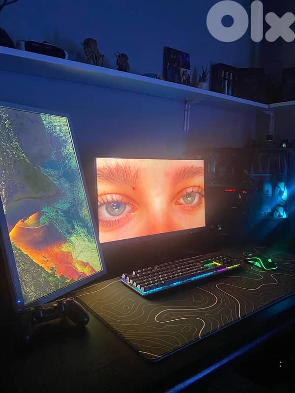 gaming pc + monitor 1